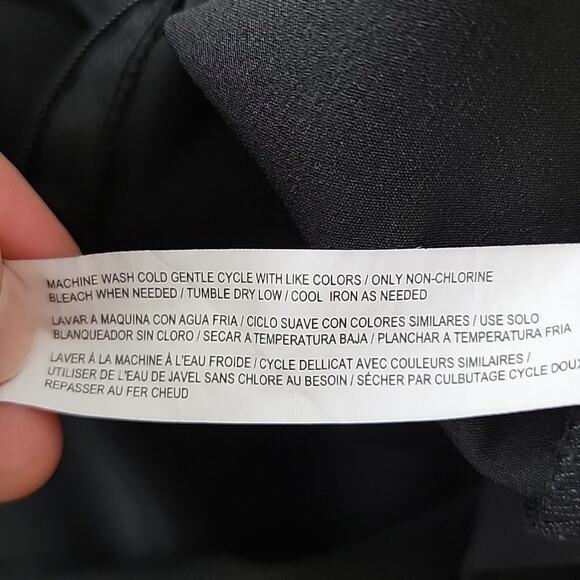 Eloquii black trumpet mini skirt plus size 20 - Picture 7 of 8